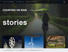 Tablet Screenshot of countingonrain.com